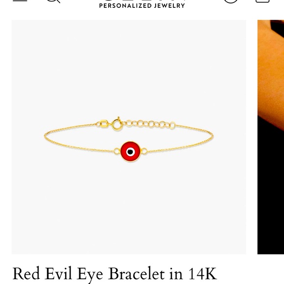 Pulsera de ojo rojo turco - Picture 1 of 2